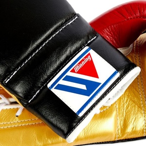 Gants de boxe de qualité supérieure en cuir de vache véritable, gants d'entraînement et de sparring professionnels, fabricant OEM, absorption des chocs - Product Image 6