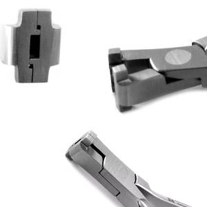 Alicates dentales Z-Bend TC arco de ortodoncia alambre doblado detalle formando 0,50mm - Product Image 4