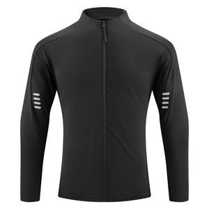 Cross-Border <b>Muscle</b> Fitness Men's All Seasons Casual Sports Long Sleeve Running Equipment Regular Fit Plus Size Printed - Product Image 2