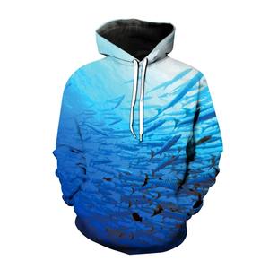 Sweat à capuche d'hiver doublé de sublimation de haute qualité, taille plus, logo personnalisé en gros, fabricants de tissu polaire, surdimensionné pour hommes - Product Image 5