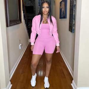 Uniforme de Baseball décontracté pour femme à manches longues veste universitaire boutonnée col montant mince toile Streetwear pour la saison d'automne - Product Image 1