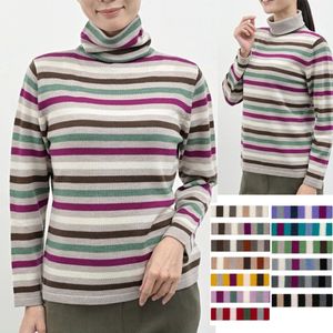 Best Brand Designer Online Ladies Sweater Knitted <b>Turtle</b> <b>Neck</b> Street Wear Casual Style 100% Wool Multiple Color Horizontal - Product Image 6