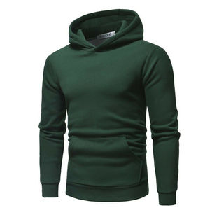 Sudadera con capucha de algodón orgánico personalizada calidad superior de manga larga gimnasio ajustado unisex bordado OEM ODM al por mayor - Product Image 5