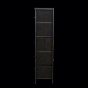 Cómoda Moderna Independiente Hua Cheng con 5 Cajones, Acero Inoxidable, MDF, Pino, Mueble de Almacenamiento para Dormitorio o Sala de Estar - Product Image 4