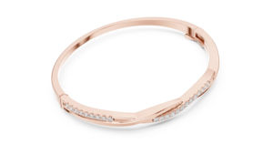 Pulsera de Boda de Oro Amarillo de 14K con Diamante Redondo Cultivado en Laboratorio para Mujer, Regalo de Aniversario Nupcial Certificado de Lujo, Elegante - Product Image 6