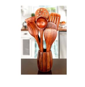 Soporte de cuchara de madera Natural para tamaño personalizado, precio barato con pulido hecho a mano para pulido oscuro natural - Product Image 4