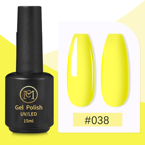 <span class=keywords><strong>Orange</strong></span> <span class=keywords><strong>corail</strong></span> Mini taille 15ml Gel vernis lumineux énergique couleur de base pour la conception des ongles Source de lampe à LED pour le bricolage - Product Image 4