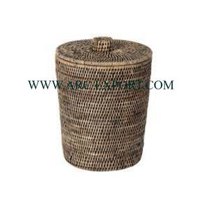 Designer Hand Woven <b>Rattan</b> <b>Storage</b> <b>Basket</b> Set of 3 Superior Quality Square Shape <b>Rattan</b> <b>Basket</b> for Dirty Clothes <b>Storage</b> <b>Basket</b> - Product Image 2
