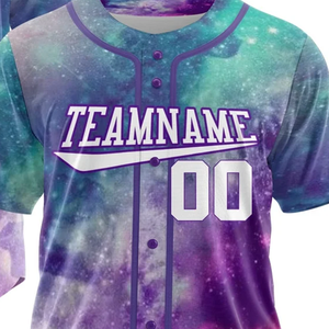 Uniforme de béisbol para adultos, Jersey estampado cómodo y deportivo al por mayor - Product Image 5