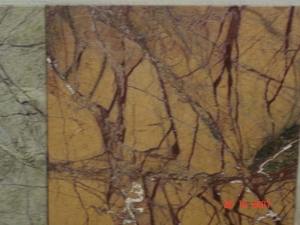 Marbre naturel indien brun Rainforest, poli, grande dalle, plan de travail de cuisine, plan de toilette de salle de bain, villa, salle à manger, moderne, Orris Living - Product Image 3