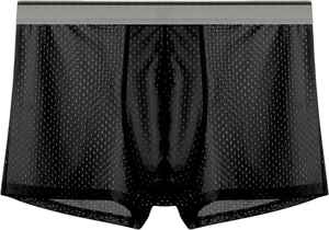 Calzoncillos bóxer personalizados de última calidad del fabricante OEM para hombre, ropa interior de tela de punto transpirable con logotipo personalizado - Product Image 4