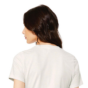 Camiseta de poliéster de secado rápido para mujer, ropa deportiva de manga corta, ropa de Fitness, camisetas en blanco, venta al por mayor, etiqueta privada OEM ODM - Product Image 3