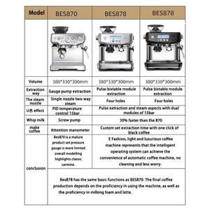 Máquina de café Expresso completamente automática comercial de alta eficiencia Breville para negocios para barra de café - Product Image 4