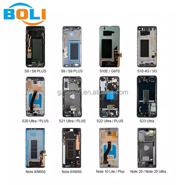 Super Amoled Lcd Screen for samsung S24 S23 S22 ultra S21 S20 S10 Plus S9 S8 Note 8 9 10 20 ultra Lcd Display Panel Replacement