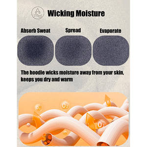 Tissu de qualité supérieure Fabricant professionnel Conception personnalisée Coupe parfaite Prix bas Logo personnalisé Meilleures ventes Sweats à capuche pour hommes - Product Image 3