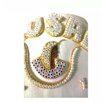 Chapeau DOI PHA Fès blanc avec broderie à la main lingot d'or franc-maçon chapeau maçonnique haute qualité personnalisé meilleure vente vente vente chaude Fezz