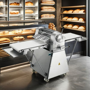 Laminadora de Masa Vertical Automática Comercial de Acero Inoxidable Nuevo Equipo de Panadería para Pan y <span class=keywords><strong>Pizza</strong></span> para Hoteles y Restaurantes - Product Image 1