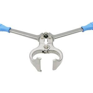 Alicates de castración para ganado, vaca, cerdo, oveja, agarre de goma de acero inoxidable, abrazadera sin sangre, alicates de carbono para ganado, herramienta para ganado - Product Image 4