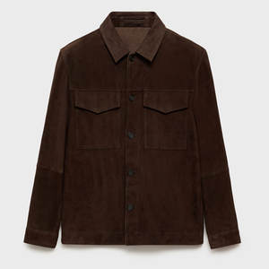 Street Wear Customized Logo Printed <b>Suede</b> <b>Jacket</b> OEM Service 2026 High Quality Winter <b>Jacket</b> - Product Image 1