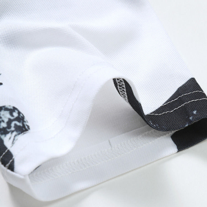 Vente chaude hommes Premium pour polos classique motif solide respirant à manches courtes grande taille avant Logo 200 grammes tissu - Product Image 6