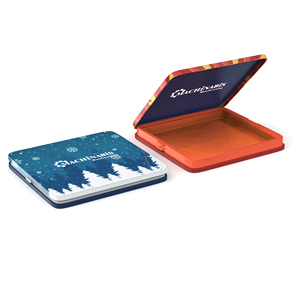 Nhà Máy Bán buôn tùy chỉnh đồng bằng vòng vuông cổ điển Kẹo sô cô la lon với con bằng chứng khóa - Product Image 4