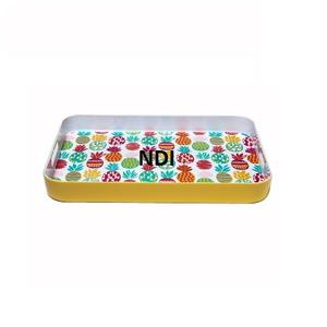 Bandeja de Madera de Estilo Lujoso para Servir Comida, Decoración de Mesa, Bandeja Ovalada para Catering, Juego de 2 - Product Image 6