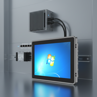 Pantalla Táctil Capacitiva Multitáctil de 10.1/12 Pulgadas, Dispositivo de Automatización Industrial con Pantalla Táctil HMI Integrada con Linux, Brillo de 1000 Nits