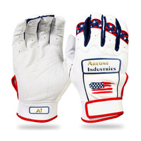 Gants de frappe de baseball et de softball légers et professionnels, conception personnalisée OEM, cuir véritable, logo personnalisé, gaucher/droitier