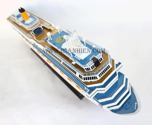 Gia Nhien Fabricant Conception personnalisée quantité minimale de commande bas Costa Fortuna MODÈLE DE BATEAU EN BOIS-MODÈLE DE BATEAU EN BOIS DE HAUTE QUALITÉ Fait à la main - Product Image 1