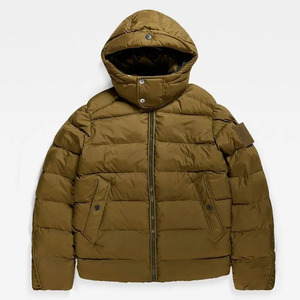 Veste d'hiver de luxe pour homme, camouflage, couleur personnalisée, rembourrage en polyester, imperméable, grande taille, longue veste à capuche, épaisse et chaude, en polaire - Product Image 3