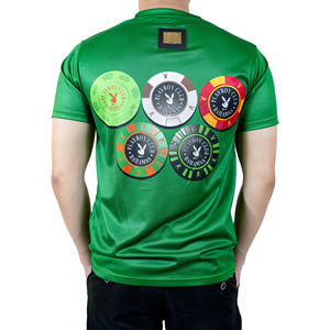 Camiseta de Jersey formal de alta calidad para hombre Spandex/poliéster serigrafía logotipo personalizado buen precio hecho en Vietnam - Product Image 4