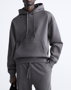 Prix de gros logo personnalisé imprimé sports Jogging sweatshirts à capuche survêtements deux pièces survêtements survêtements pour hommes - Product Image 4