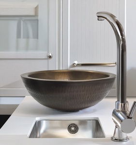 Hammered Metal Bathroom Vessel Sink <b>Round</b> Countertop Wash <b>Basin</b> Wholesale Hammered Metal Wash <b>Basin</b> Luxury <b>Round</b> Vessel Sink. - Product Image 6