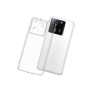 Coque en silicone liquide transparente JoieCreatif pour Xiaomi Mi 13T Pro, protection arrière super antichoc - Product Image 3