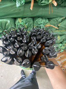 Poignées de vadrouille en bois pour l'entretien ménager durables et écologiques pour balais et pelles à poussière - Product Image 3