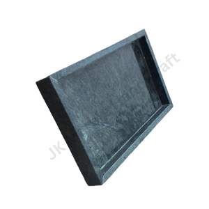 Planche à fromage rectangulaire en marbre et plateau de service parfait pour divertir les invités avec style et élégance à vendre - Product Image 3