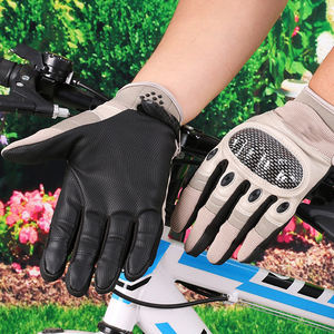 Gants de course unisexes de haute qualité gants de course de moto en cuir personnalisés pour l'hiver pour le cyclisme et le motocross - Product Image 4