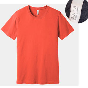 Fabricants de t-shirts Bella Canvas en tissu tri-mélange, t-shirts à col rond, t-shirts pour grossistes - Product Image 4