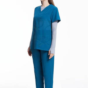 Uniforme de gommage médical grande taille à prix bon marché uniforme de gommage médical respirant Offre Spéciale vente en gros - Product Image 2