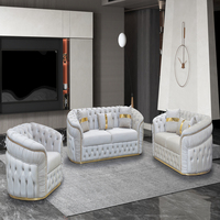 Canapé de luxe pour salon, villa, hôtel, design moderne, ensemble de canapés