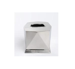 Caja de pañuelos de hierro con revestimiento de Color verde, mesa de forma cuadrada, hecha a mano, clásica, Moderna, atractiva caja de pañuelos de hierro de Metal - Product Image 2