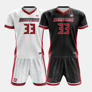 Made4Match Design personnalisé Mesh Heat-Transfer Imprimé Maillots et shorts de crosse unisexe 100% polyester Séchage rapide Respirant - Product Image 4