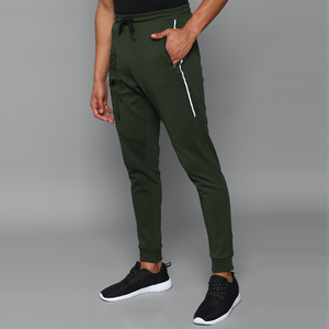 Pantalons pour hommes à la mode pantalons de survêtement lavés coton cordon mâle Gym polaire pantalons de survêtement pantalon avec poches latérales à glissière garçons - Product Image 4