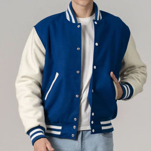 MOVA TEXTILES-Chaqueta con Logotipo Personalizado para Hombre, Bomber Varsity de Gran Tamaño con Etiqueta Privada, El Mejor Material - Product Image 2