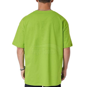 Camiseta con hombros caídos para hombre, camiseta transpirable de gran tamaño para uso en exteriores, gran oferta, camiseta con hombros caídos - Product Image 3