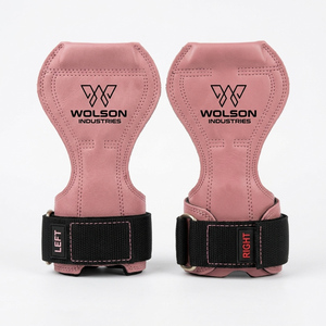 Wolson Industry Professional Gym <b>Weight</b> <b>Lifting</b> <b>Grips</b> Neoprene Material Hook Loop Closure Non-Slip for Pull Training Fitness - Product Image 5