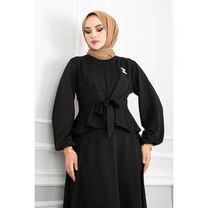 ชุดจับจีบ2ชิ้นสีดำ - Product Image 3