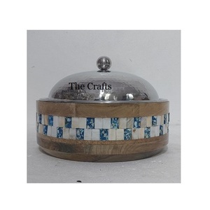 Olla caliente de acero inoxidable a granel con tapa y perilla en forma de Luna, cazuela de forma redonda de calidad Superior, olla caliente - Product Image 3