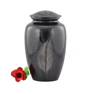 Modernas Urnas para Cenizas, Urnas de Cremación de Metal de Aluminio, Urna Funeraria para Adultos, Urna para Guardar Cenizas Humanas, Frascos de Cremación Conmemorativos de Alta Calidad 220 - Product Image 5