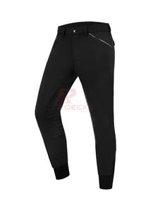 Culotte d'équitation pour hommes coupe ajustée pantalon d'équitation personnalisé en gros tissu respirant approvisionnement direct de l'usine pour les commandes en gros cheval - Product Image 6